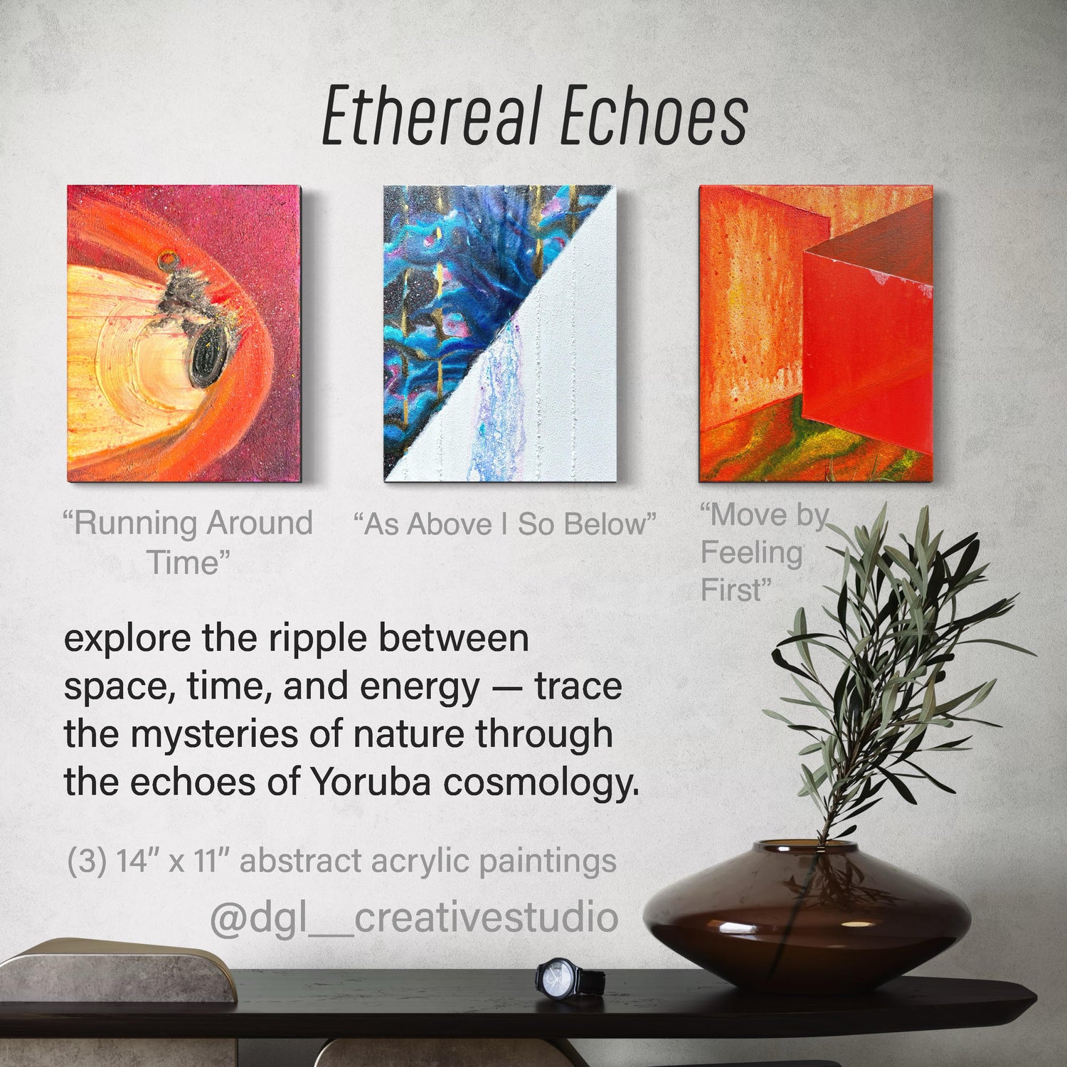 Ethereal Echoes: Reflections of Yoruba Cosmology